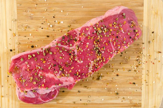 cooking steak reverse sear